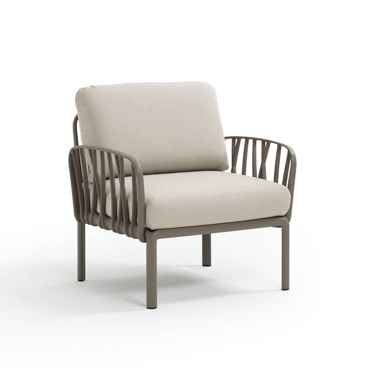 Komodo armchair in fiberglass resin - Nardi