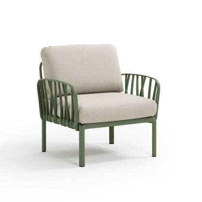 Komodo armchair in fiberglass resin - Nardi