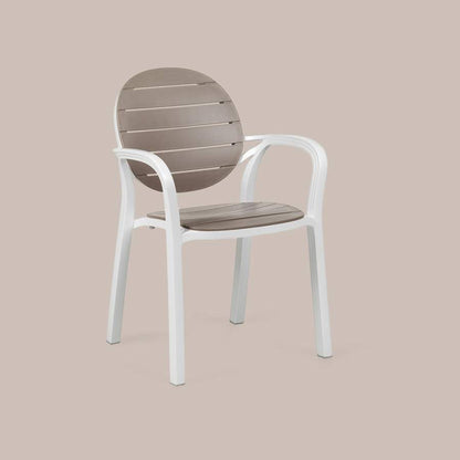 Resin chair with Palma - Nardi armrests 