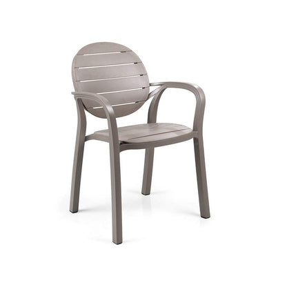 Resin chair with Palma - Nardi armrests 