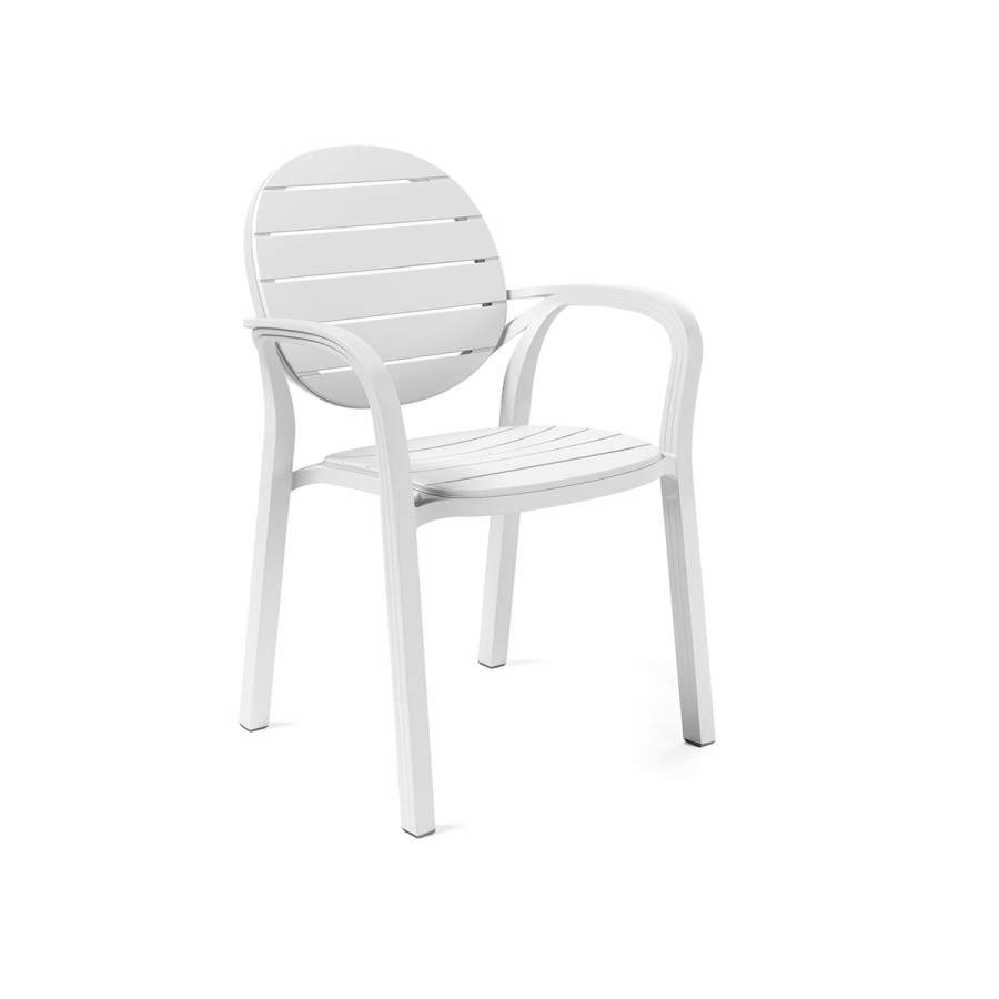 Resin chair with Palma - Nardi armrests 