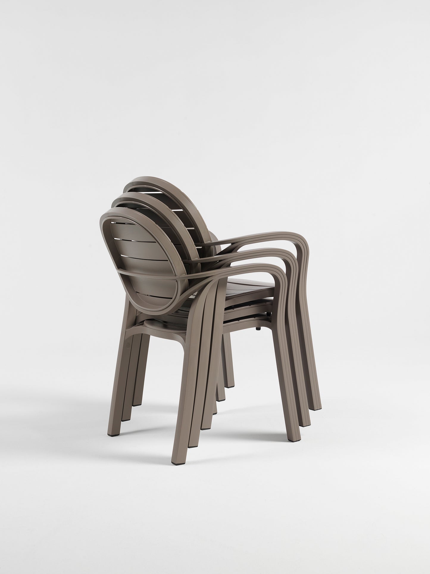 Resin chair with Palma - Nardi armrests 